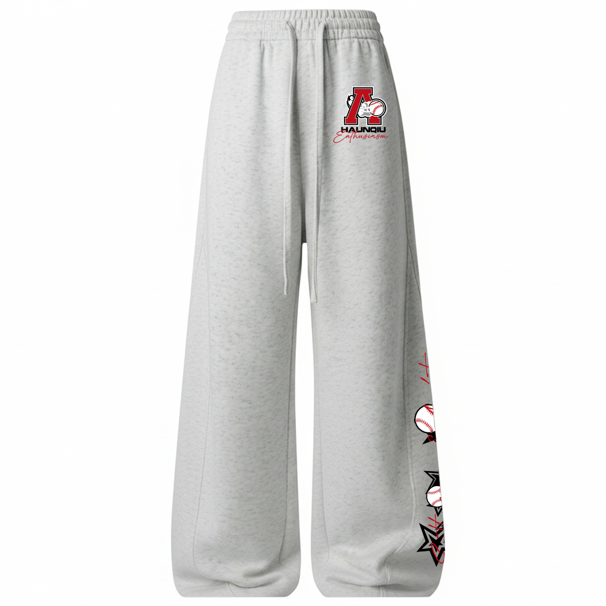 Повседневные брюки Unisex утепленные широкие HUANQIU, белый heather серый
Повседневные брюки Unisex утепленные широкие HUANQIU, белый heather серый