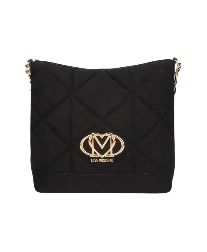 Сумка через плечо из тисненой замши. Love Moschino, черный
Сумка через плечо из тисненой замши. Love Moschino, черный