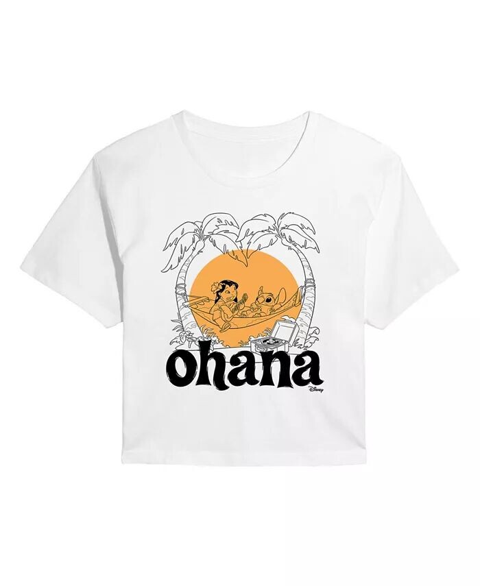 Укороченная футболка Hybrid Apparel Trendy Juniors Lilo and Stitch Ohana GOOD VIBES LLC, белый
Укороченная футболка Hybrid Apparel Trendy Juniors Lilo and Stitch Ohana GOOD VIBES LLC, белый