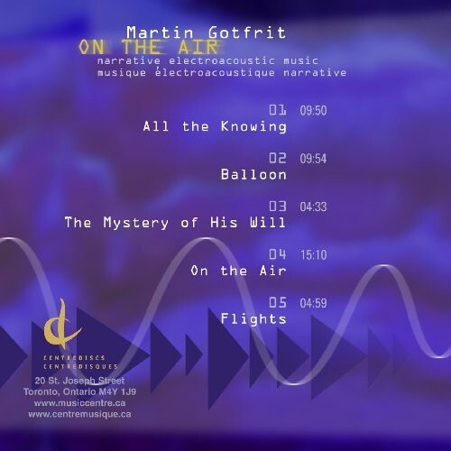 CD диск Gotfrit, Martin: On the Air 
CD диск Gotfrit, Martin: On the Air