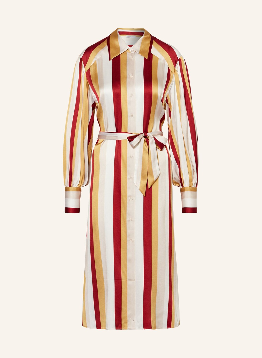 Шелковое платье-рубашка Mrs & Hugs, бежевый
Шелковое платье-рубашка Mrs & Hugs, бежевый