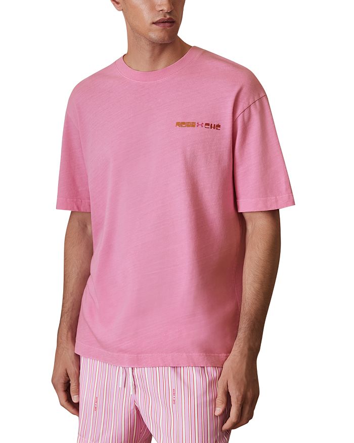 Футболка Che Brava с принтом "Закат" в стиле washed REISS, розовый
Футболка Che Brava с принтом "Закат" в стиле washed REISS, розовый