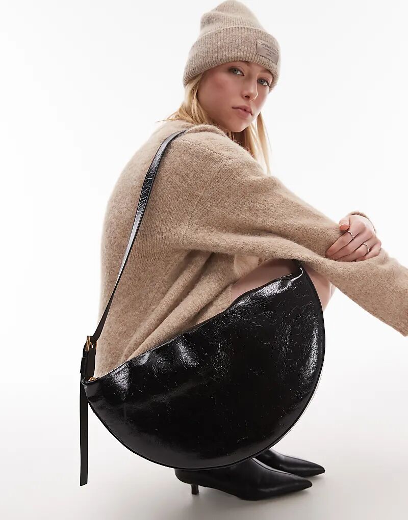 Большая сумка через плечо из полумесяца из кожи черного цвета AllSaints, Черный, Большая сумка через плечо из полумесяца из кожи черного цвета AllSaints
Большая сумка через плечо из полумесяца из кожи черного цвета AllSaints, Черный, Большая сумка через плечо из полумесяца из кожи черного цвета AllSaints