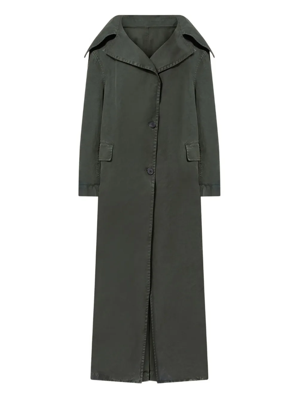 Пальто с большим воротником и застежкой на пуговицах The Attico, зеленый
Пальто с большим воротником и застежкой на пуговицах The Attico, зеленый