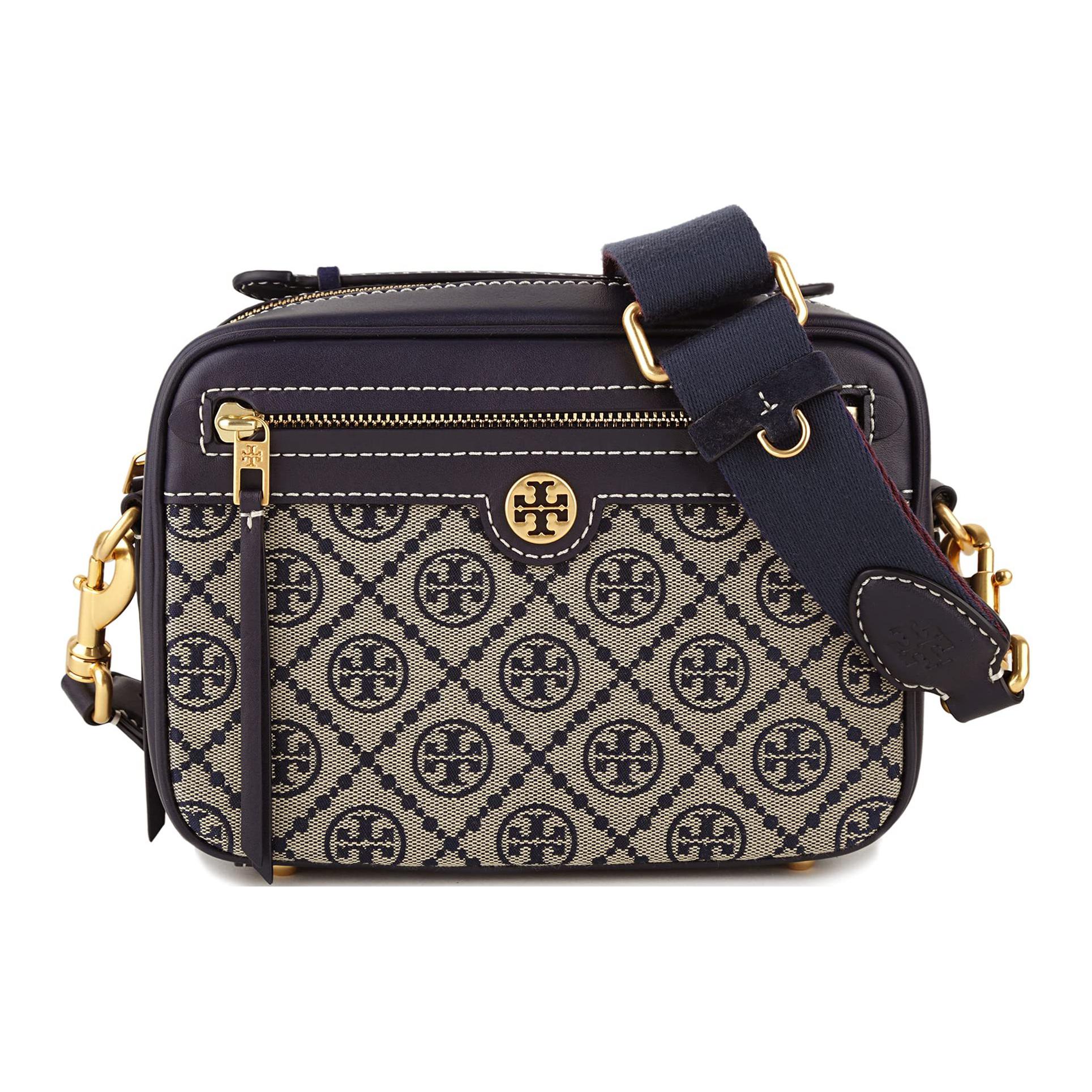 TORY BURCH Сумка через плечо с монограммой из ткани и кожи коровы
TORY BURCH Сумка через плечо с монограммой из ткани и кожи коровы