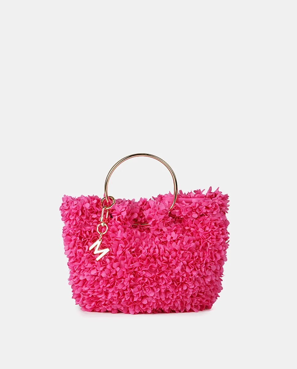 Маленькая сумка с металлическими ручками Lola Casademunt, розовый 
Маленькая сумка с металлическими ручками Lola Casademunt, розовый
