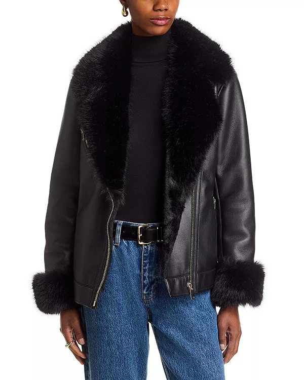 Мотоциклетная куртка Walt из искусственной овчины Generation Love, черный
Мотоциклетная куртка Walt из искусственной овчины Generation Love, черный