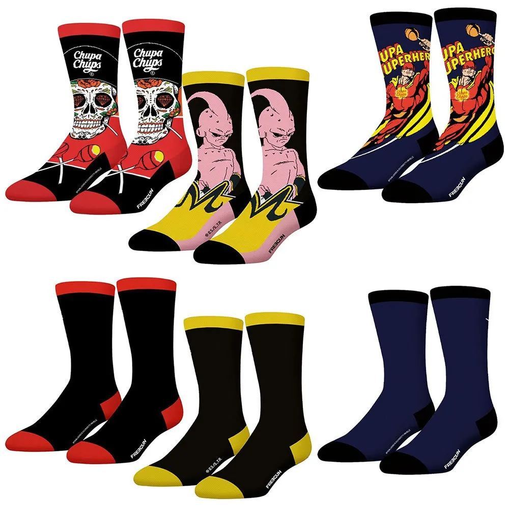 Носки Freegun Varied 6 pairs, разноцветный
Носки Freegun Varied 6 pairs, разноцветный