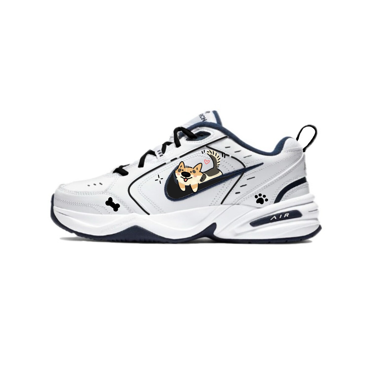 Кроссовки Air Monarch 4 Chunky унисекс с низким верхом черного/белого цвета Nike
Кроссовки Air Monarch 4 Chunky унисекс с низким верхом черного/белого цвета Nike