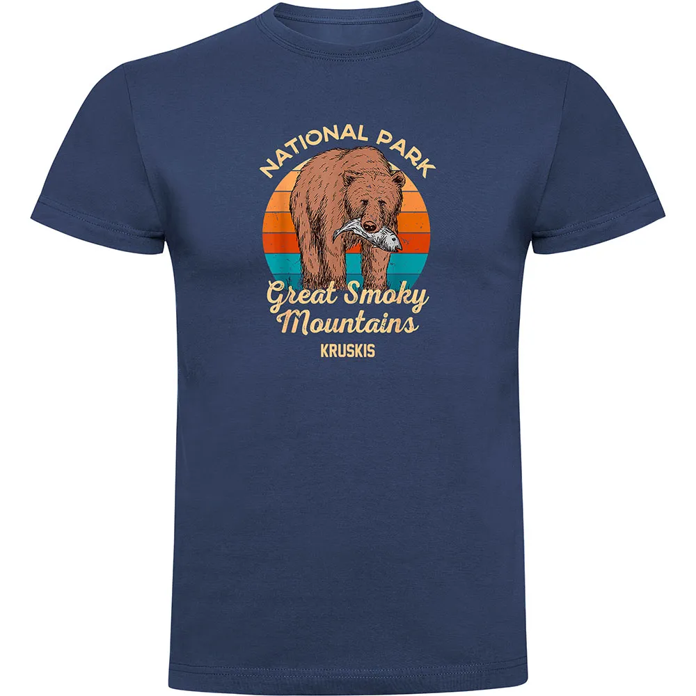 Футболка с коротким рукавом Kruskis Great Smoky Mountains, синий
Футболка с коротким рукавом Kruskis Great Smoky Mountains, синий