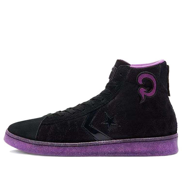 Кеды Converse Joe Freshgoods x Pro Leather High 'Black Purple', черный
Кеды Converse Joe Freshgoods x Pro Leather High 'Black Purple', черный
