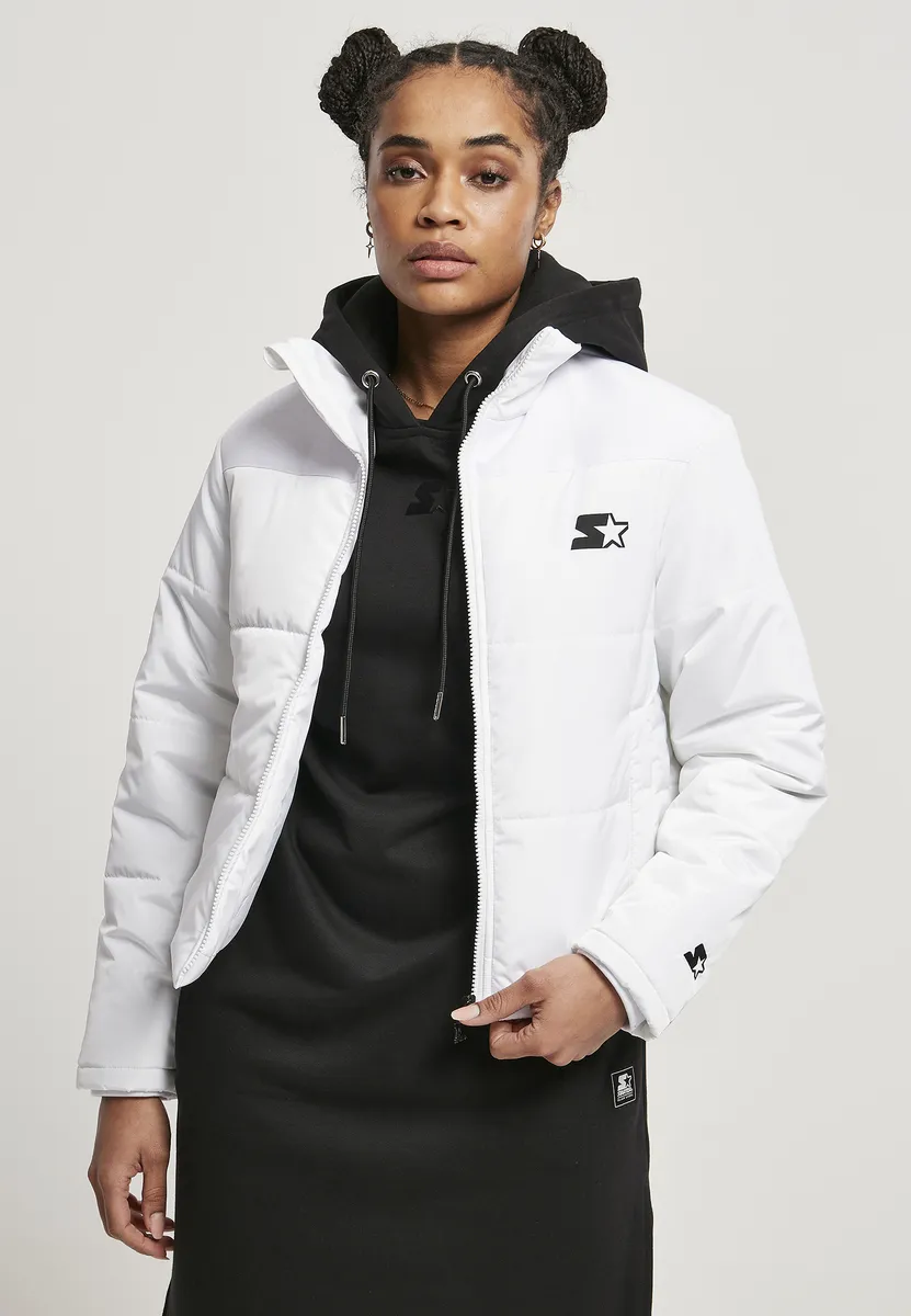 Зимняя куртка Starter Black Label "Start Black Label Women's Ladies Starter Logo Puffer Jacket" (1 шт.), без капюшона, белый
Зимняя куртка Starter Black Label "Start Black Label Women's Ladies Starter Logo Puffer Jacket" (1 шт.), без капюшона, белый