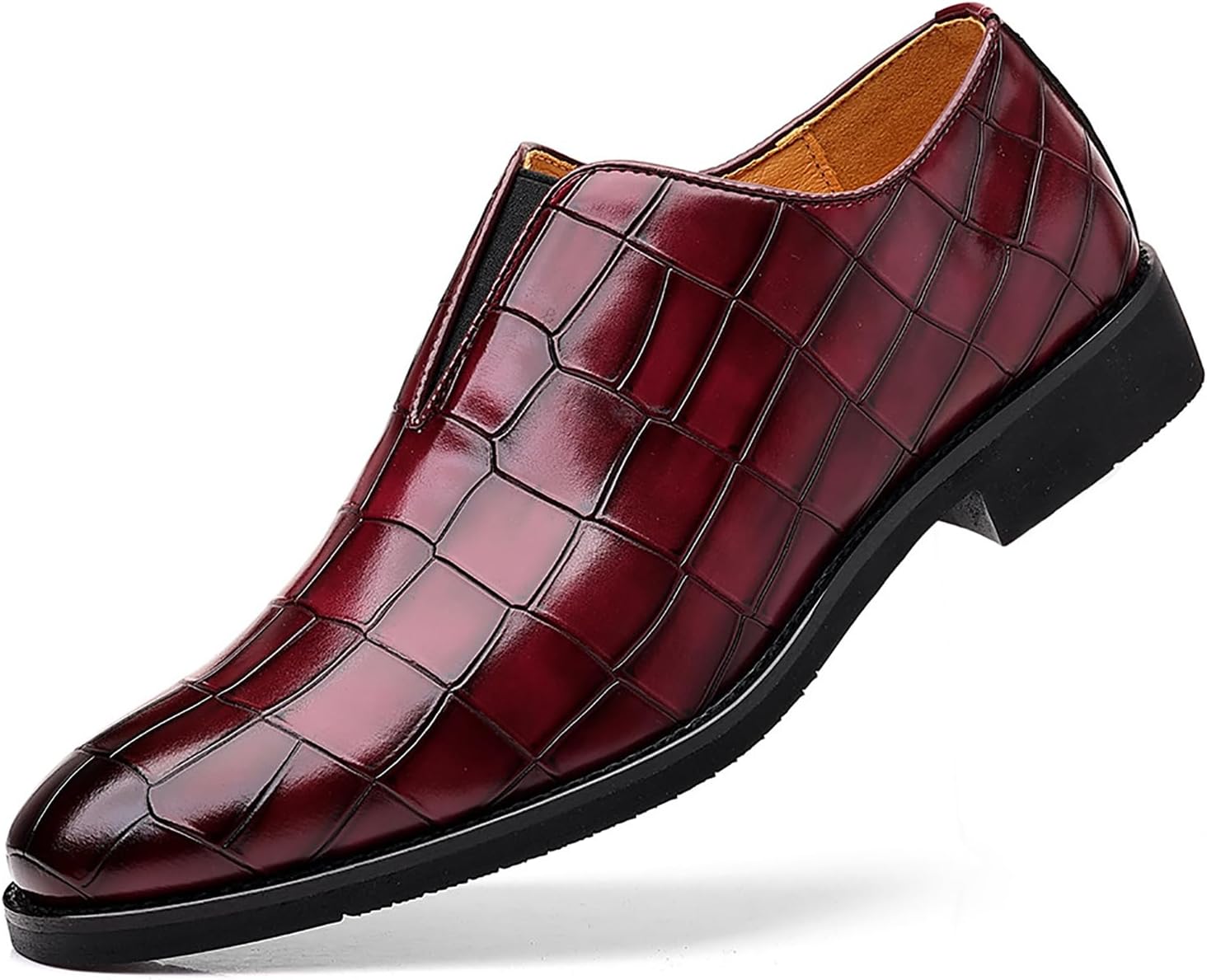 Мужские классические оксфорды с заостренным носком, принтованные, повседневные кожаные туфли для вождения, выпускного, вечеринки, свадьбы, бизнеса, формальные лоферы без шнурков для мужчин Mviobuy, красный
Мужские классические оксфорды с заостренным носком, принтованные, повседневные кожаные туфли для вождения, выпускного, вечеринки, свадьбы, бизнеса, формальные лоферы без шнурков для мужчин Mviobuy, красный