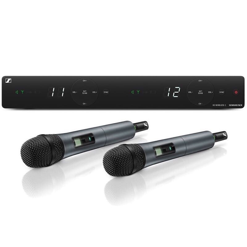 Беспроводная микрофонная система Sennheiser XSW 1-825-A Handheld Mic Wireless System - A Band (5480572 MHz)
Беспроводная микрофонная система Sennheiser XSW 1-825-A Handheld Mic Wireless System - A Band (5480572 MHz)