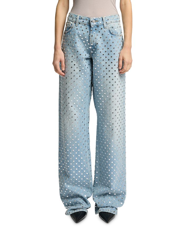 Прямые брюки с высокой талией, джинсы цвета Bleach 7 For All Mankind, синий
Прямые брюки с высокой талией, джинсы цвета Bleach 7 For All Mankind, синий