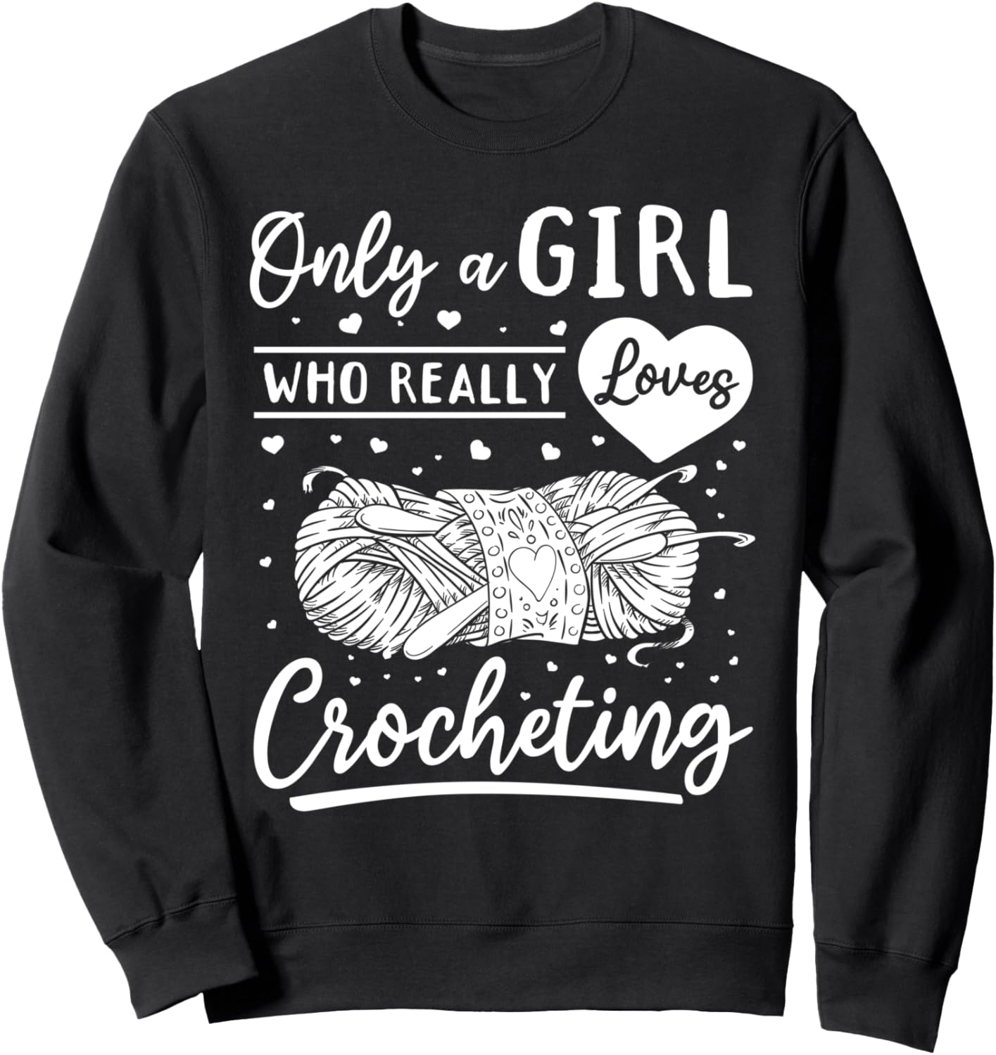 Только для девочек, которые любят вязать крючком - Детская вязаная толстовка Crochet Girls Crochet Lover, черный
Только для девочек, которые любят вязать крючком - Детская вязаная толстовка Crochet Girls Crochet Lover, черный