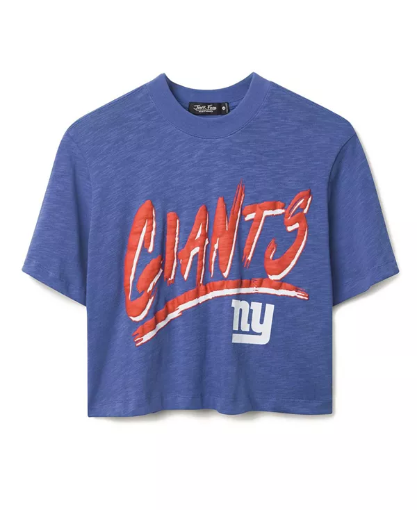Женская футболка с высоким воротником NFL New York Giants Thrill Junk Food Clothing, синий
Женская футболка с высоким воротником NFL New York Giants Thrill Junk Food Clothing, синий
