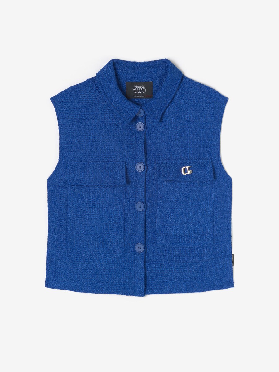 Жилет Le Temps Des Cerises Arley, коабльтовый синий
Жилет Le Temps Des Cerises Arley, коабльтовый синий