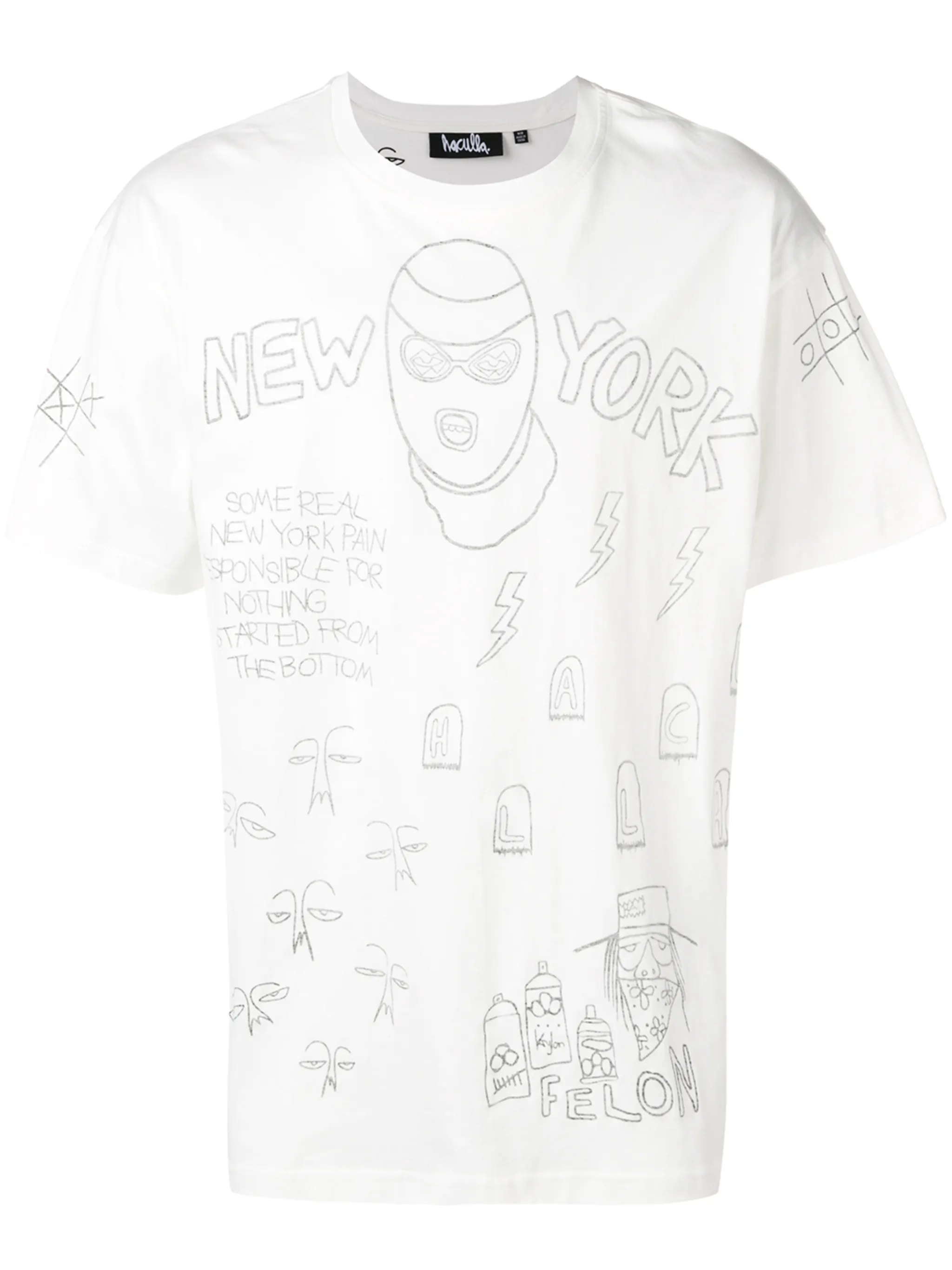 Футболка Nocturnal Haculla, белый
Футболка Nocturnal Haculla, белый