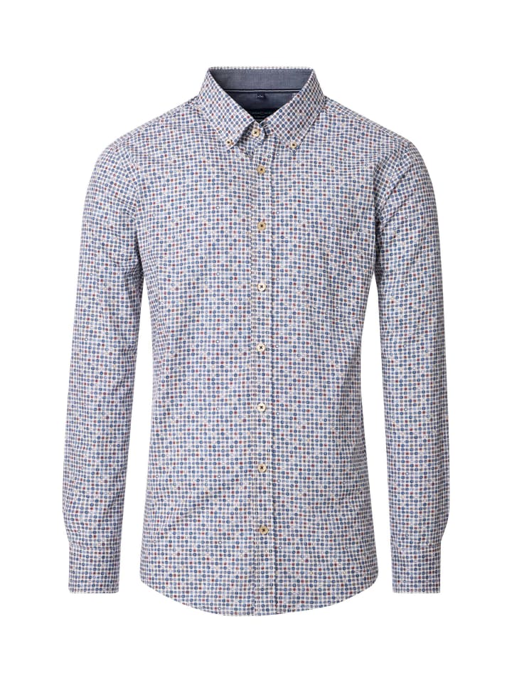 Повседневная рубашка светло-голубого цвета CASAMODA
Повседневная рубашка светло-голубого цвета CASAMODA