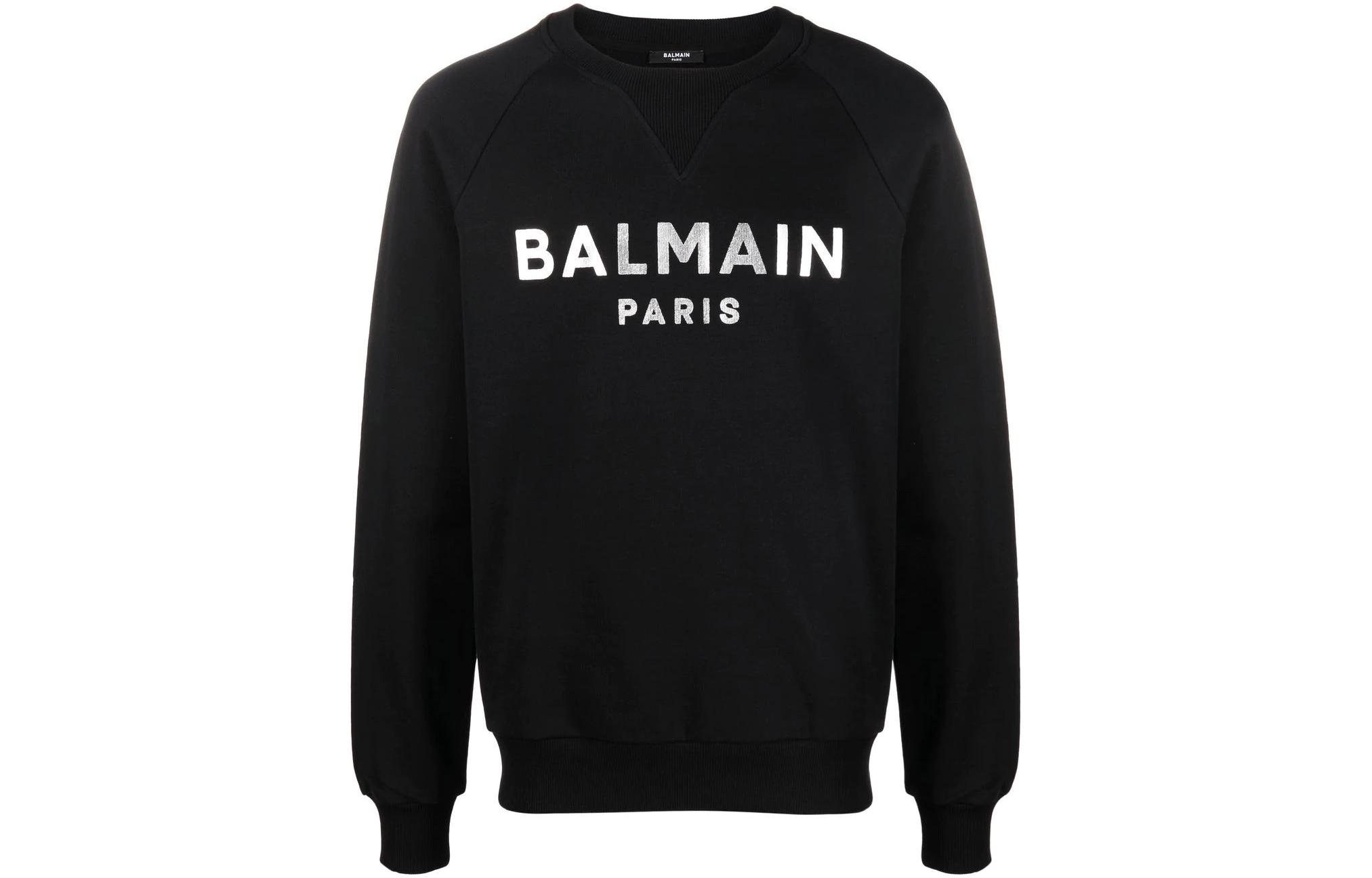 BALMAIN Свитшот мужской черный silver
BALMAIN Свитшот мужской черный silver