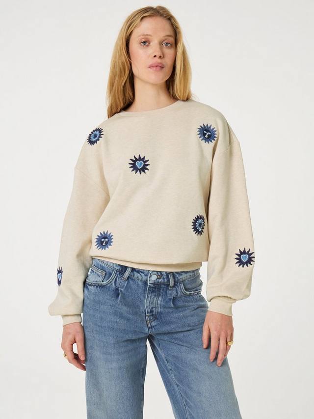 Вязаный джемпер из органического хлопка luna Fabienne Chapot, цвет Natural/Blue
Вязаный джемпер из органического хлопка luna Fabienne Chapot, цвет Natural/Blue