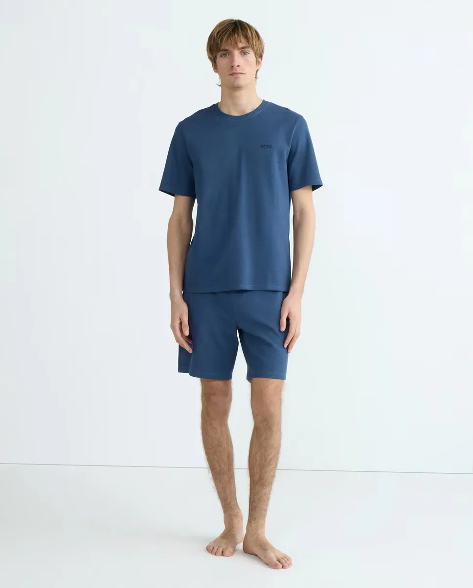 Мужские пижамные шорты Boss, синий
Мужские пижамные шорты Boss, синий