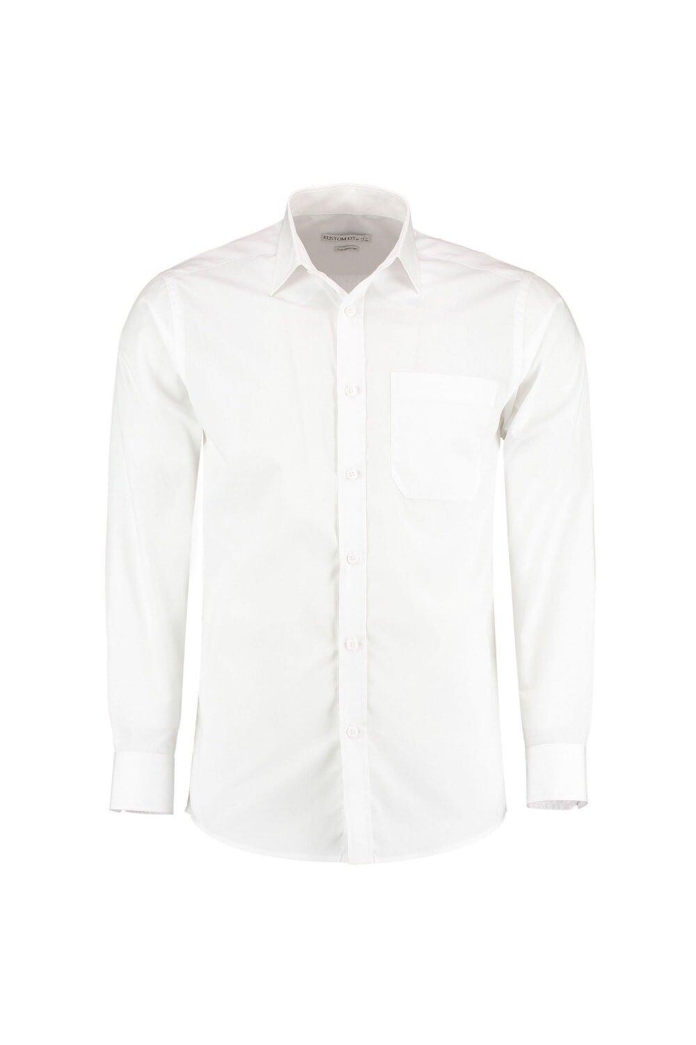 Классическая рубашка из поплина с длинными рукавами Kustom Kit, белый
Классическая рубашка из поплина с длинными рукавами Kustom Kit, белый