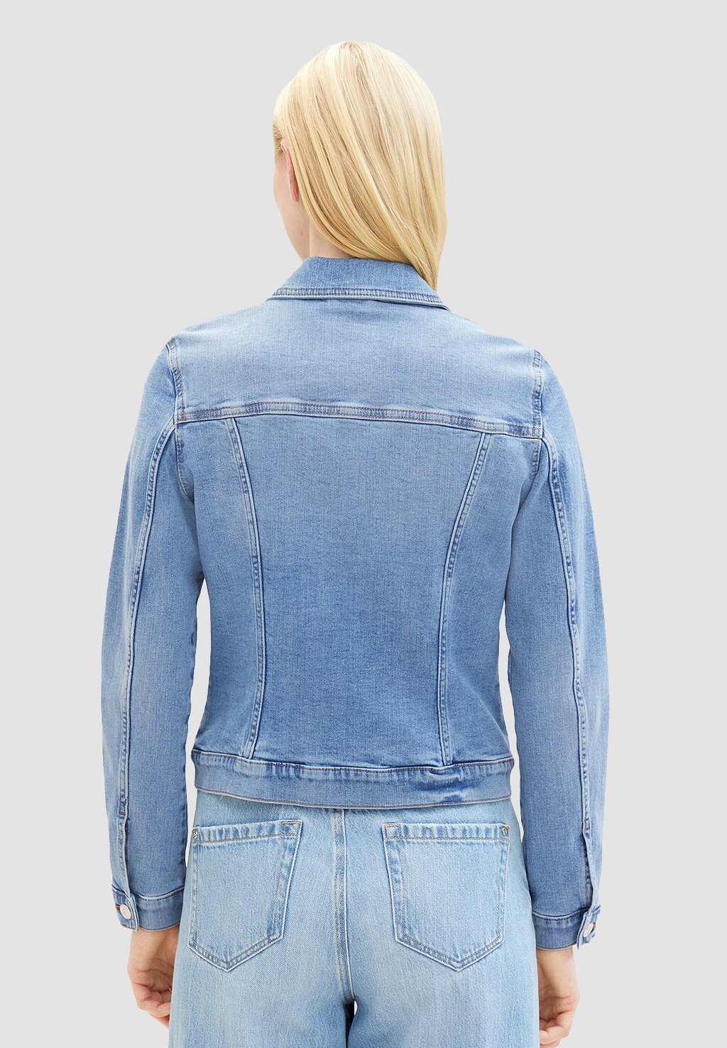 Джинсовая куртка TOM TAILOR, синий 
Джинсовая куртка TOM TAILOR, синий