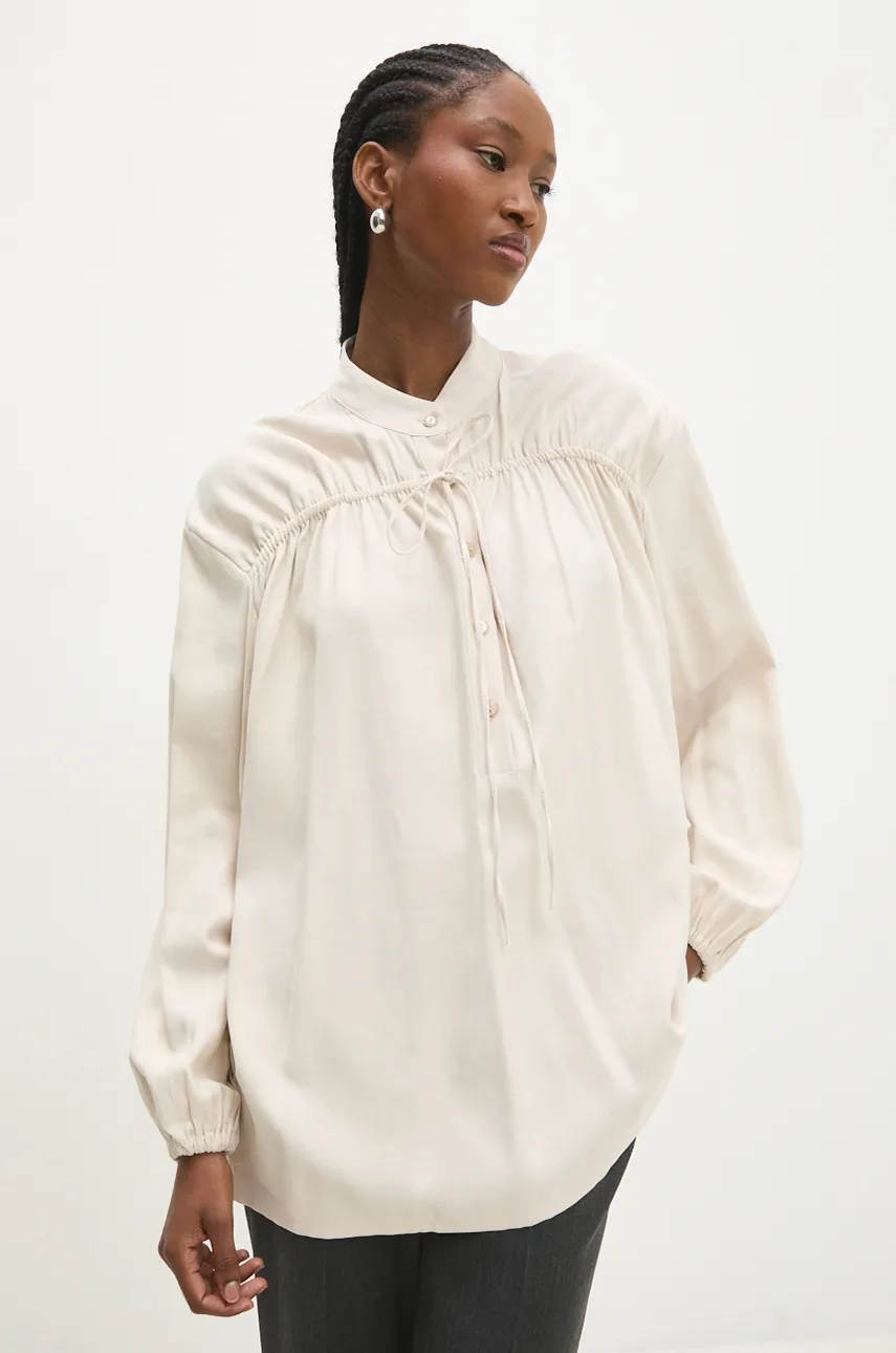 Блуза Answear Lab, бежевый 
Блуза Answear Lab, бежевый