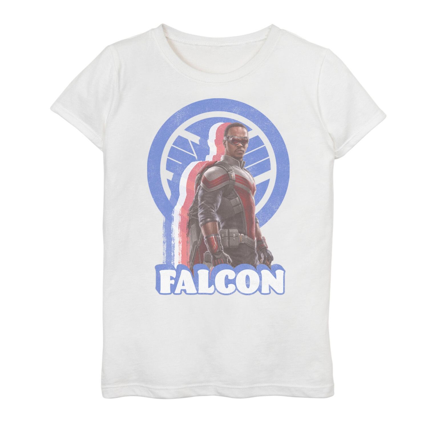 Футболка с рисунком «Сокол и Зимний солдат» для девочек 7–16 лет «Сокол» в стиле ретро Marvel
Футболка с рисунком «Сокол и Зимний солдат» для девочек 7–16 лет «Сокол» в стиле ретро Marvel