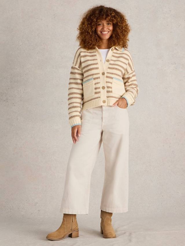 Укороченные широкие джинсы от тиа White Stuff, цвет Natural White
Укороченные широкие джинсы от тиа White Stuff, цвет Natural White