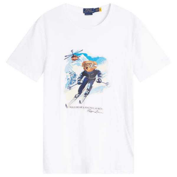 Футболка с изображением активного медведя Polo Ralph Lauren, белый
Футболка с изображением активного медведя Polo Ralph Lauren, белый