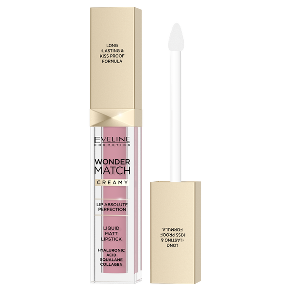 Матовая жидкая помада 01 angel rose, 6,8 мл Eveline Cosmetics Wonder match, цвет 01 angel rose
Матовая жидкая помада 01 angel rose, 6,8 мл Eveline Cosmetics Wonder match, цвет 01 angel rose