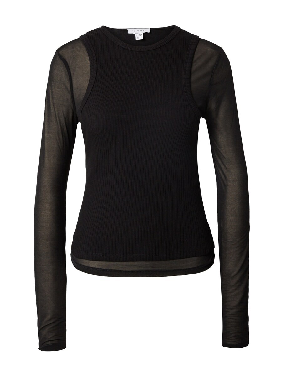 Лонгслив Topshop, черный
Лонгслив Topshop, черный