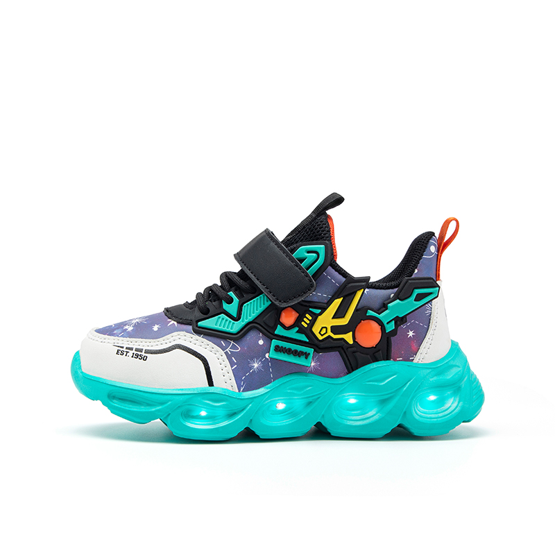 SNOOPY Кроссовки детские Lifestyle с противоскользящей амортизацией и отскоком, цвет черный/зеленый
SNOOPY Кроссовки детские Lifestyle с противоскользящей амортизацией и отскоком, цвет черный/зеленый