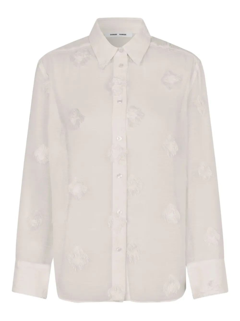 Рубашка с бахромой SAMSOE SAMSOE, нейтральный
Рубашка с бахромой SAMSOE SAMSOE, нейтральный