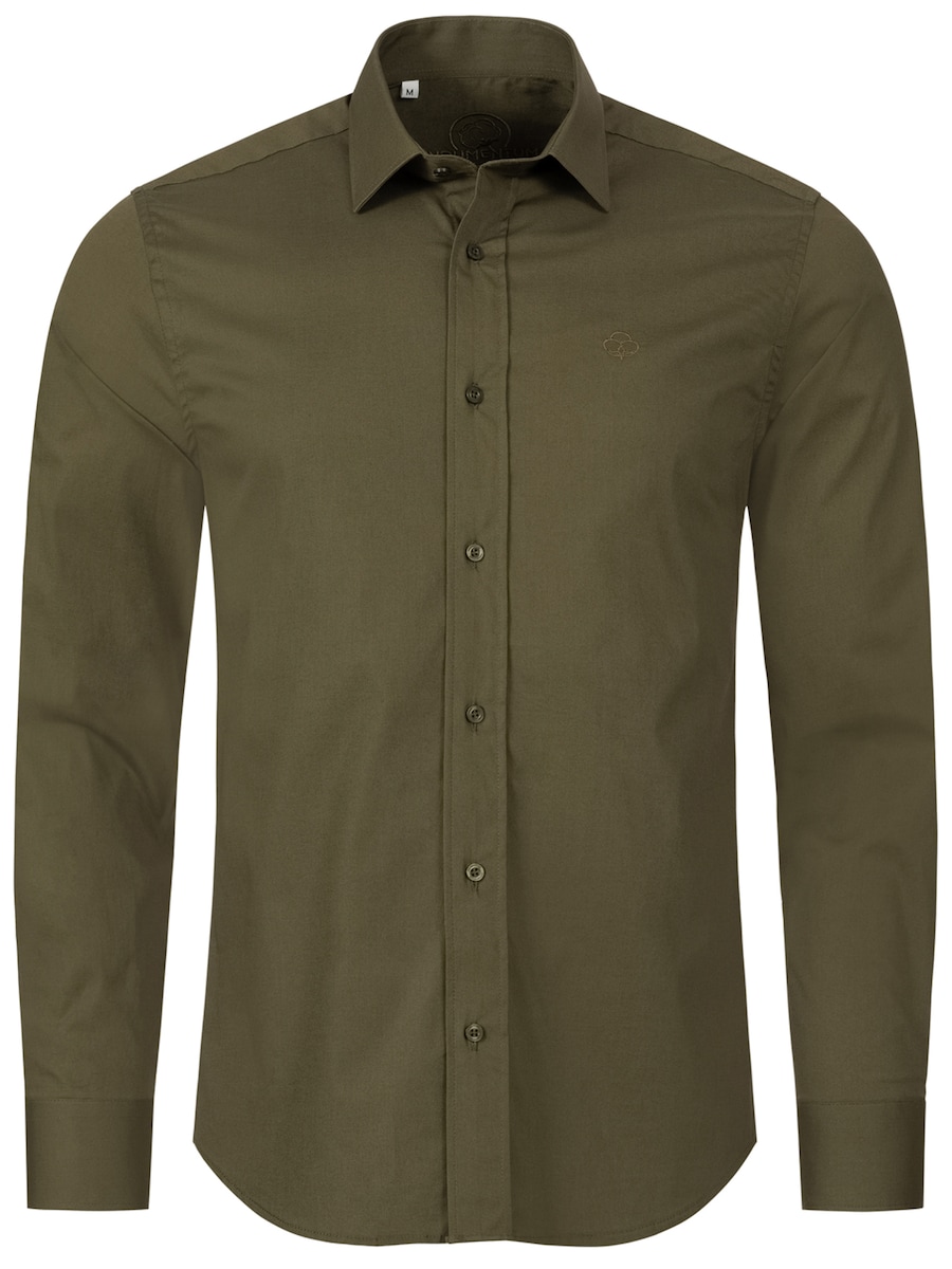 Рубашка на пуговицах классического кроя Indumentum, хаки
Рубашка на пуговицах классического кроя Indumentum, хаки