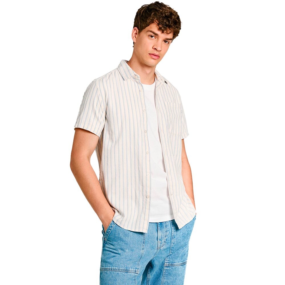 Рубашка Pepe Jeans Maco, белый
Рубашка Pepe Jeans Maco, белый