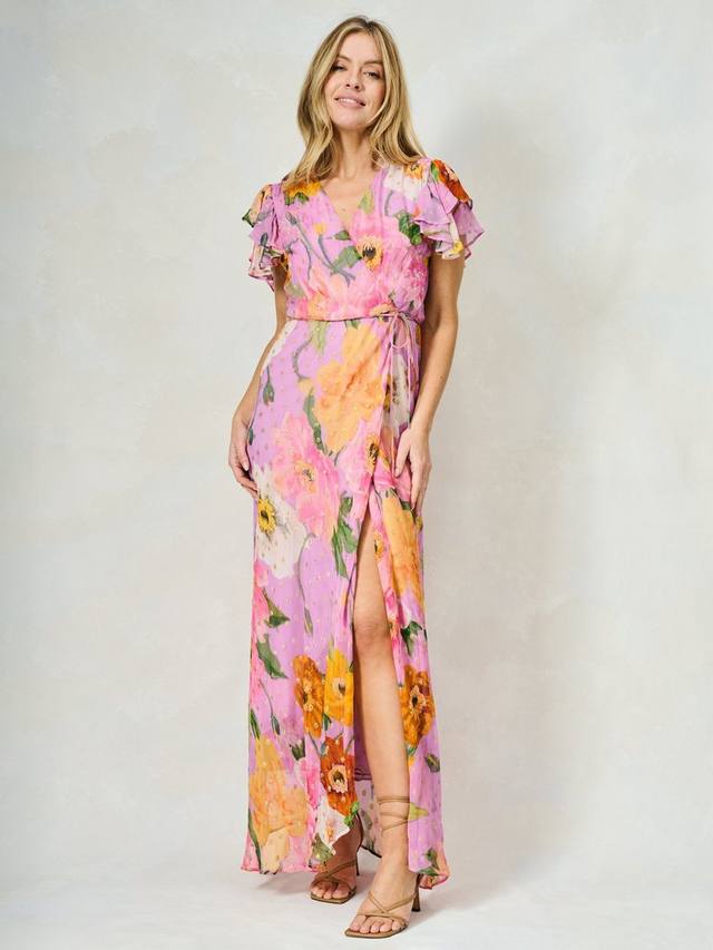 Белла флорал макси-платье с запахом Hope & Ivy, Pink/Multi
Белла флорал макси-платье с запахом Hope & Ivy, Pink/Multi