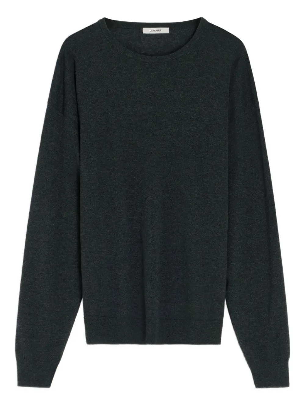 Свитер из смесовой шерсти с круглым вырезом Lemaire, черный
Свитер из смесовой шерсти с круглым вырезом Lemaire, черный