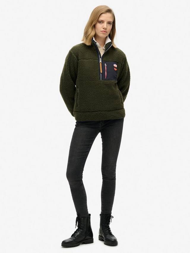 Винтажный флисовый джемпер в стиле ретро на молнии наполовину Superdry, цвет Army Khaki Green
Винтажный флисовый джемпер в стиле ретро на молнии наполовину Superdry, цвет Army Khaki Green