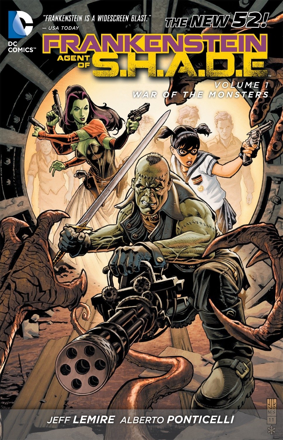 Frankenstein, Agent of S.H.A.D.E. Vol. 1: War of the Monsters (The New 52) (DC Comics)
Frankenstein, Agent of S.H.A.D.E. Vol. 1: War of the Monsters (The New 52) (DC Comics)