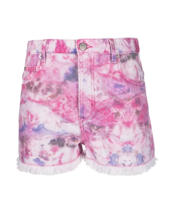 Шорты с эффектом тай-дай, изготовленные из тутового шелка с бахромой. Isabel Marant, мультиколор
Шорты с эффектом тай-дай, изготовленные из тутового шелка с бахромой. Isabel Marant, мультиколор