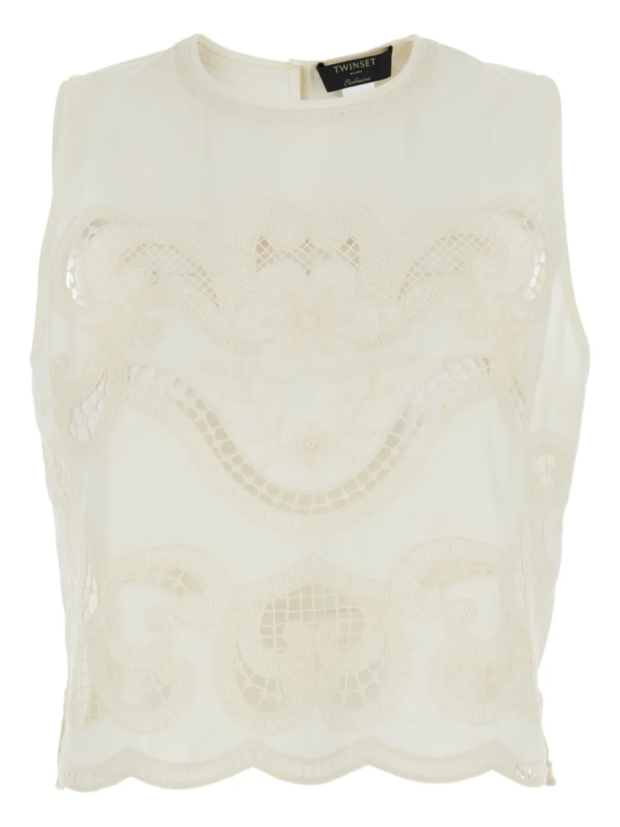 Блузка TWINSET английской вышивки, белый
Блузка TWINSET английской вышивки, белый