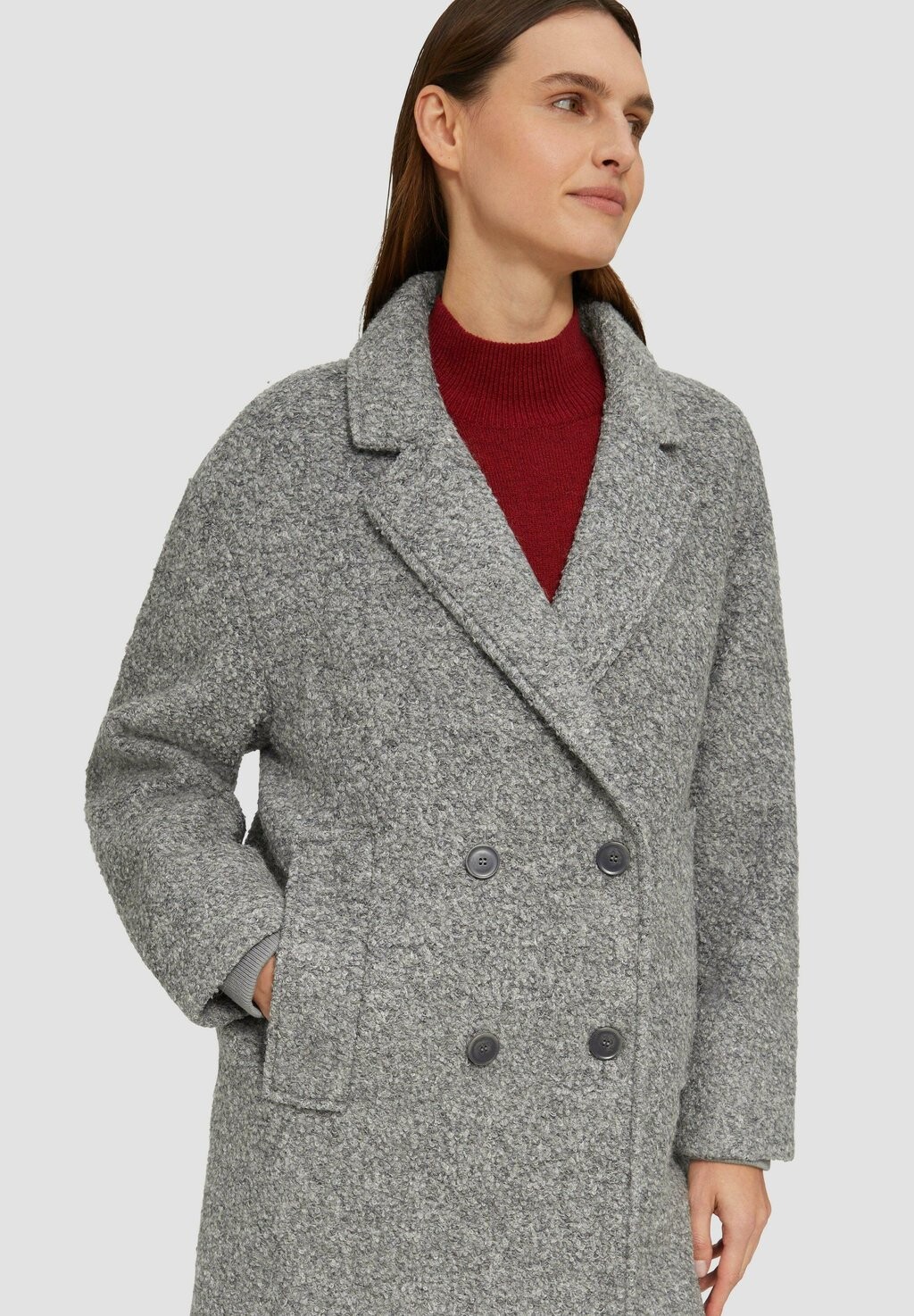 Короткое пальто s.Oliver, темно-серый
Короткое пальто s.Oliver, темно-серый