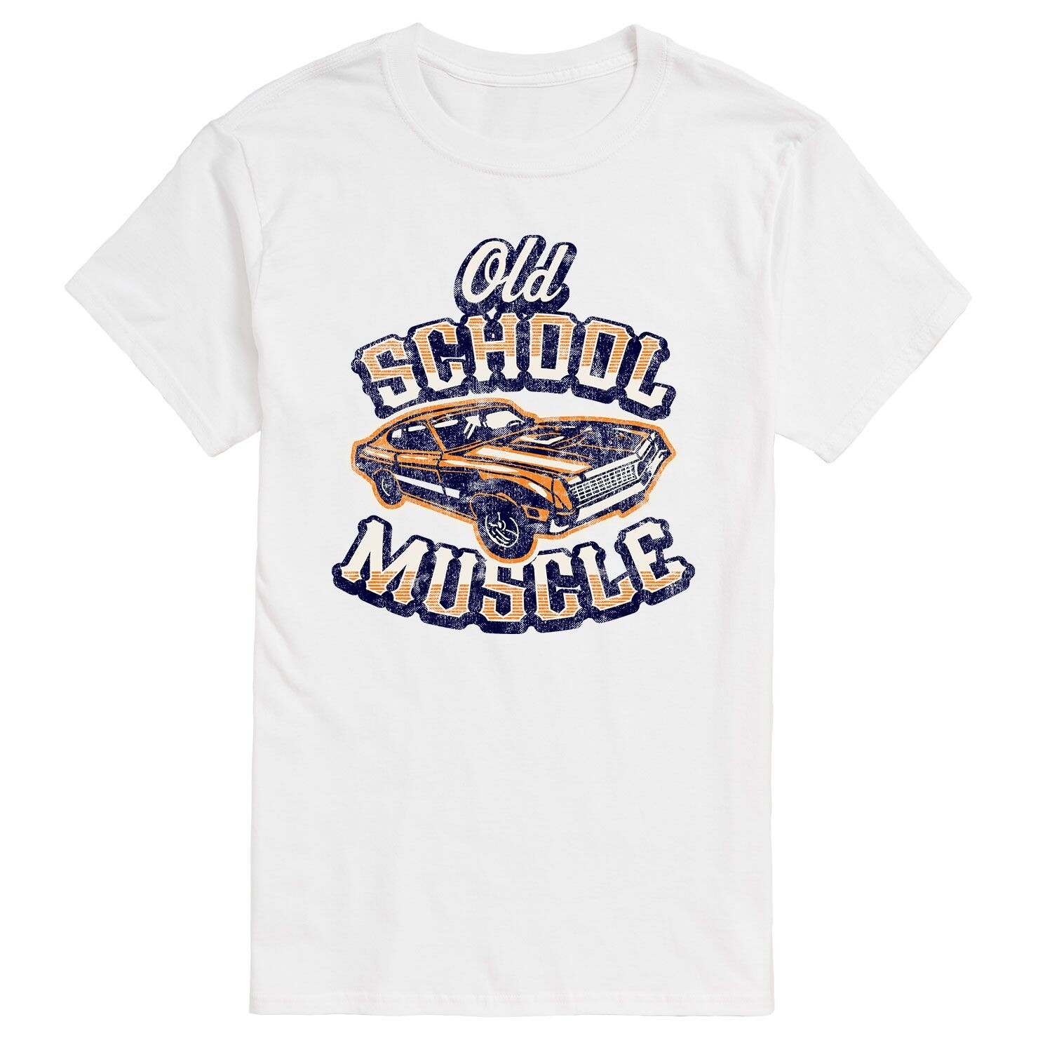 Мужская футболка Old School с рисунком мышц Licensed Character 
Мужская футболка Old School с рисунком мышц Licensed Character