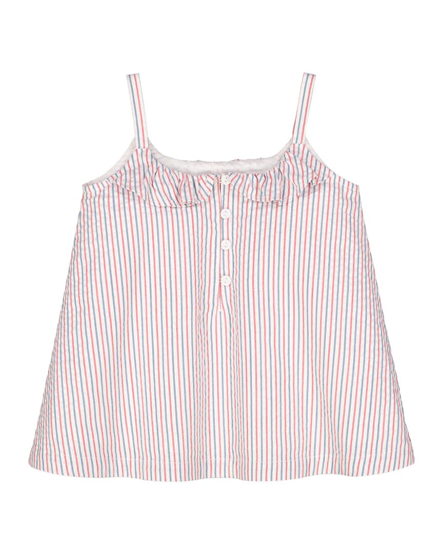 Hope & Henry Майка с рюшами, красный
Hope & Henry Майка с рюшами, красный