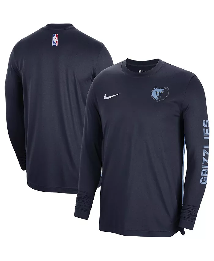 Мужская и женская официальная предматчевая рубашка Memphis Grizzlies с длинным рукавом, сезон 2023/24, цвет Navy Nike
Мужская и женская официальная предматчевая рубашка Memphis Grizzlies с длинным рукавом, сезон 2023/24, цвет Navy Nike
