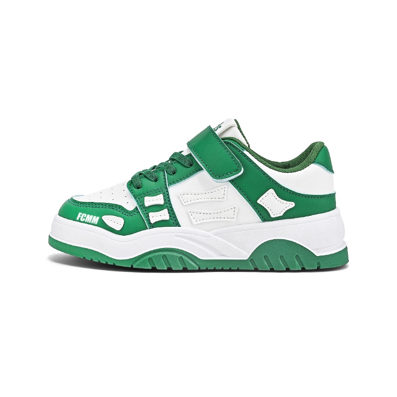 Прочные дышащие низкие повседневные кроссовки для детей FCMM, белый/зеленый
Прочные дышащие низкие повседневные кроссовки для детей FCMM, белый/зеленый